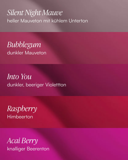 Raspberry Short Almond Soft Gel Press Ons