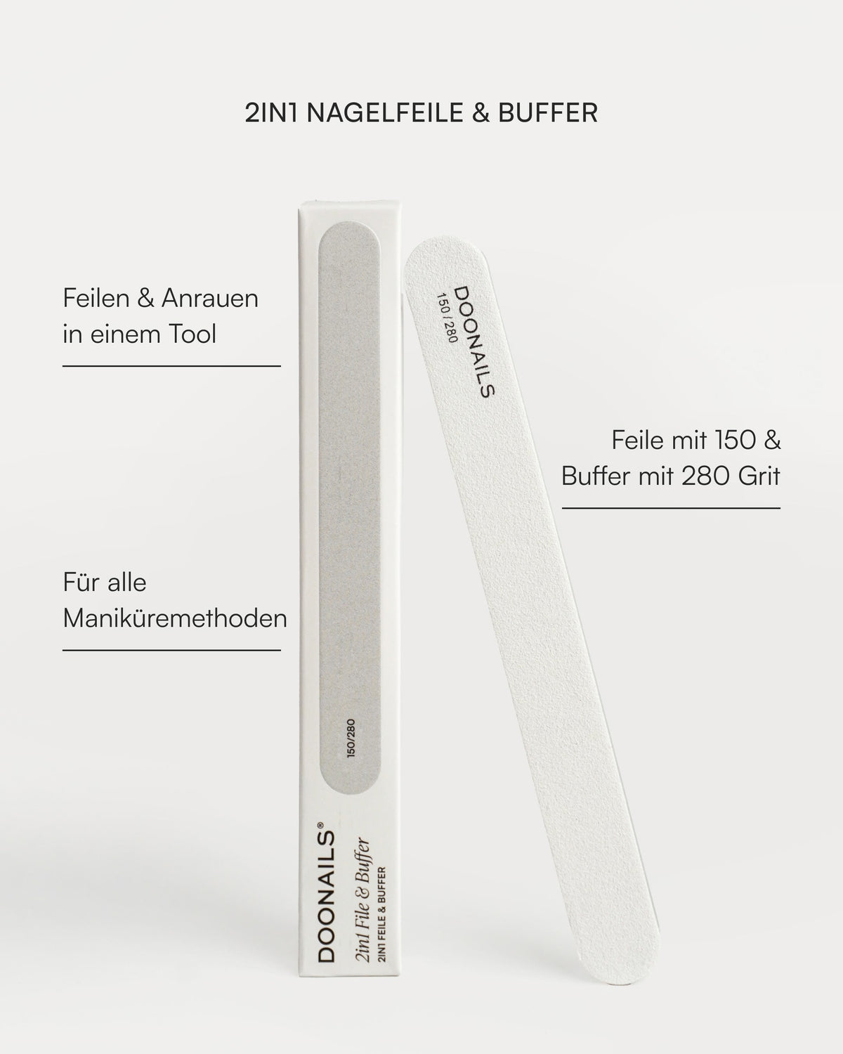 2in1 Feile & Buffer