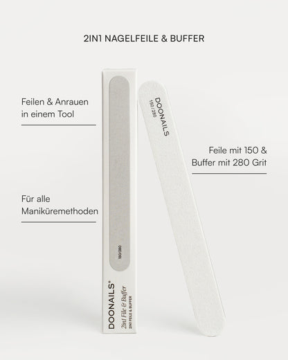 2in1 Feile & Buffer