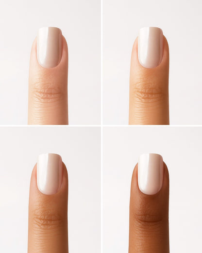 Toffee Extra Short Square Soft Gel Press Ons