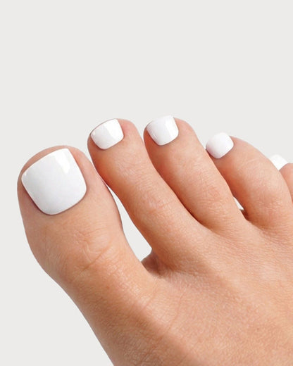 Snow White Pediküre UV Gel Strips