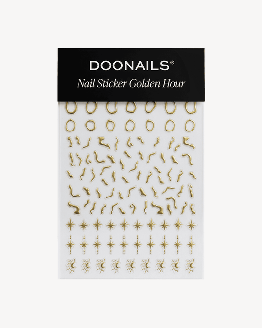 Golden Hour Nagelsticker