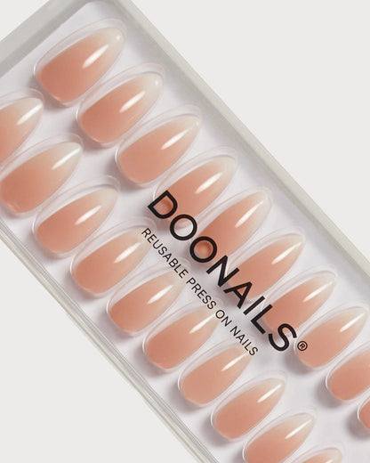 Babyboomer Medium Almond Soft Gel Press Ons