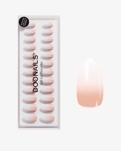 Babyboomer Short Almond Soft Gel Press Ons