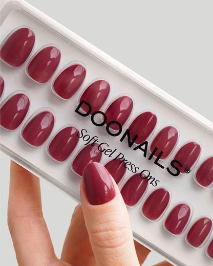 Bubblegum Short Round Soft Gel Press Ons