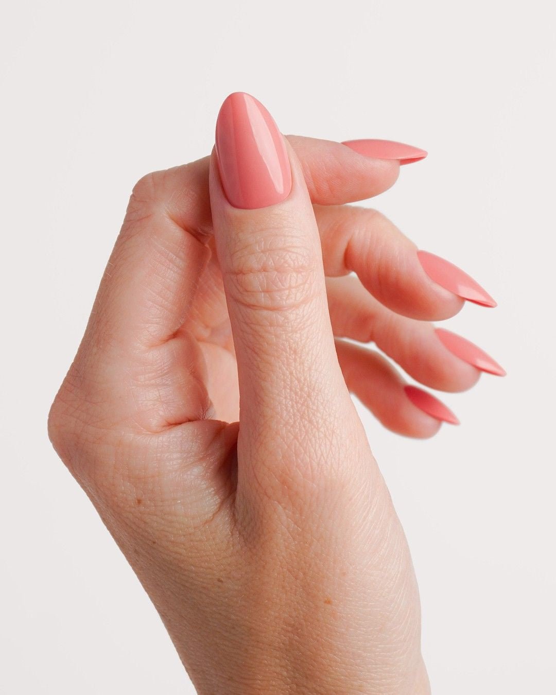 Peach Please Short Almond Soft Gel Press Ons