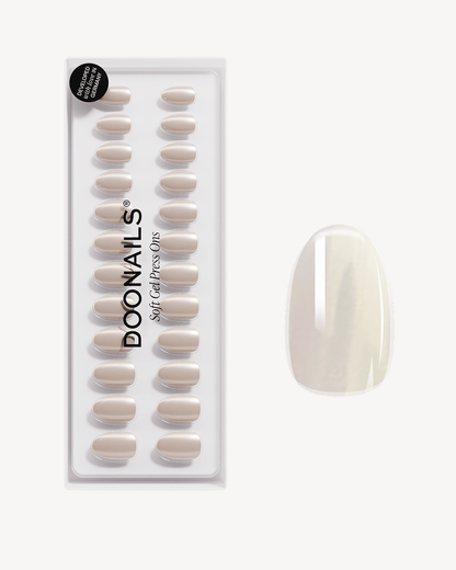 Toffee Short Round Soft Gel Press Ons