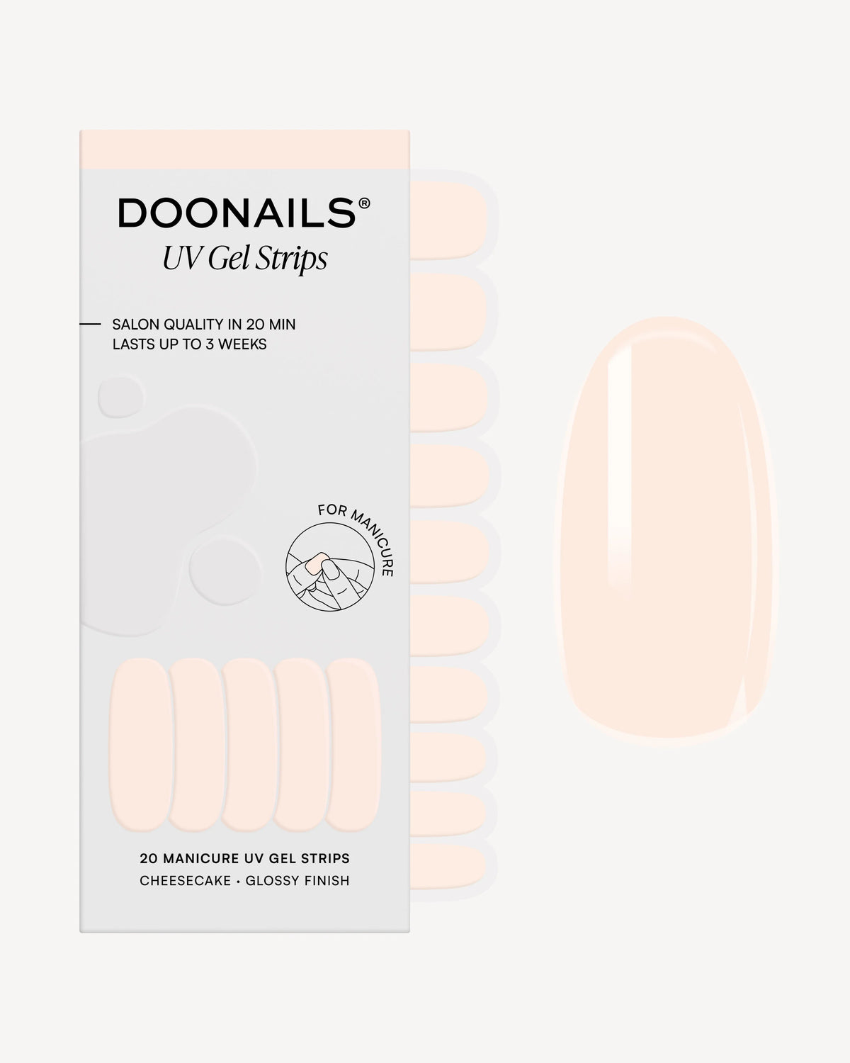 Cheesecake UV Gel Strips
