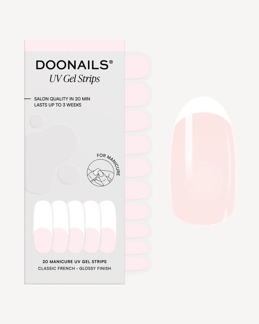Classic French UV Gel Strips
