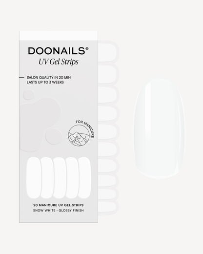 Snow White UV Gel Strips