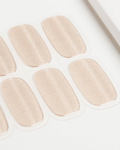 Gold Cat Eye UV Gel Strips