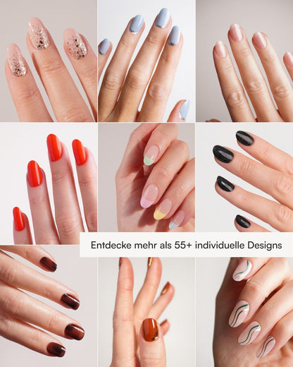 Plum Purple UV Gel Strips
