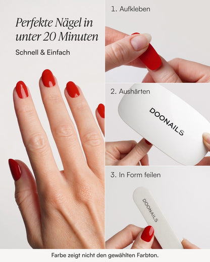 Rosy Flash UV Gel Strips