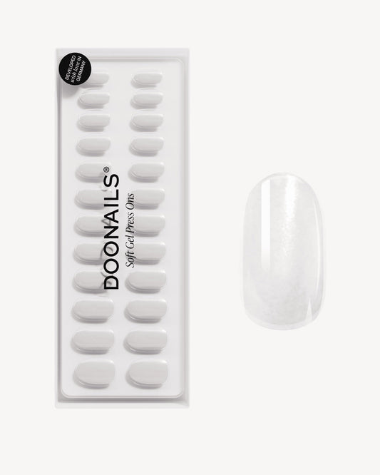 Milkshake Medium Round Soft Gel Press Ons